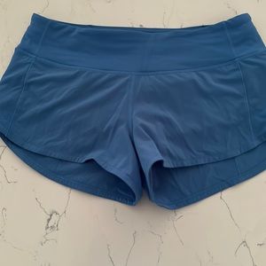 Blue Nile lululemon speed up shorts RARE